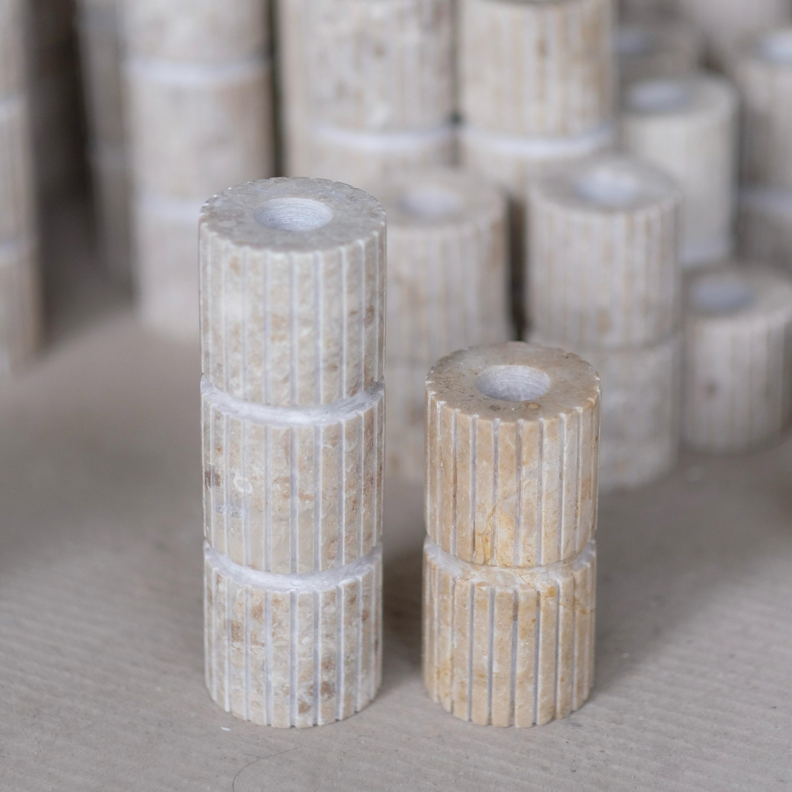 Marble Line Candle Holder